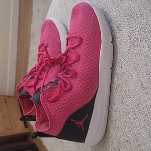Hot Pink Youth Air Jordan Sneakers